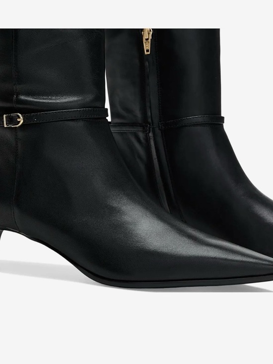 Madewell Eliza Tall Buckle Boots NWOB 7.5 black - Picture 2 of 11